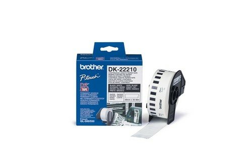 22214 Brother Papier doorlopende rol 12mm