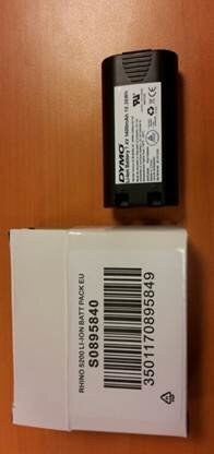 Oplaadbare Lithium Batterij Dymo/Rhino 5200/4200/ Dymo 420/360