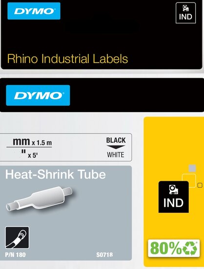 18057 Krimpkous Rhino 19mm Wit