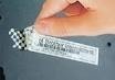 18mm Brother Security tape Zwart op Wit TZe-SE4 18mm Brother Security tape Zwart op Wit TZe-SE4