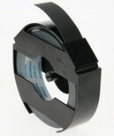 1X Zwart Dymo LetterTape 3D 9mm voor Dymo handlettertang 1X Zwart Dymo LetterTape 3D 9mm voor Dymo handlettertang