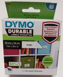 2112283 Dymo Durable 25 X 54mm etiket á 160 stuks