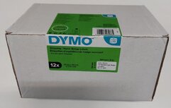 12 rollen 99014 Dymo etiket 54X101mm (13186) 12 rollen 99014 Dymo etiket 54X101mm (13186)
