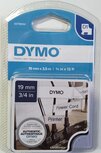 16958 Dymo D1 Nylon flex 19mm  Wit