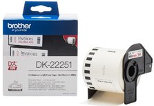 22251 Papier doorlopende rol 62mm Print Rood/Zwart