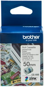 CZ-1005 Brother kleuren rolcassette 50mm breed